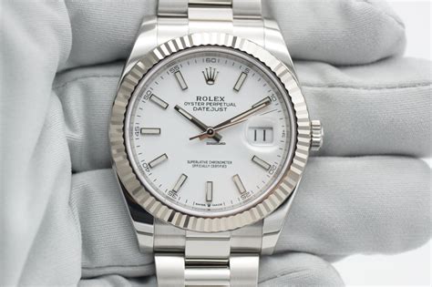 rolex datejust 41 weiß|rolex datejust 41 release date.